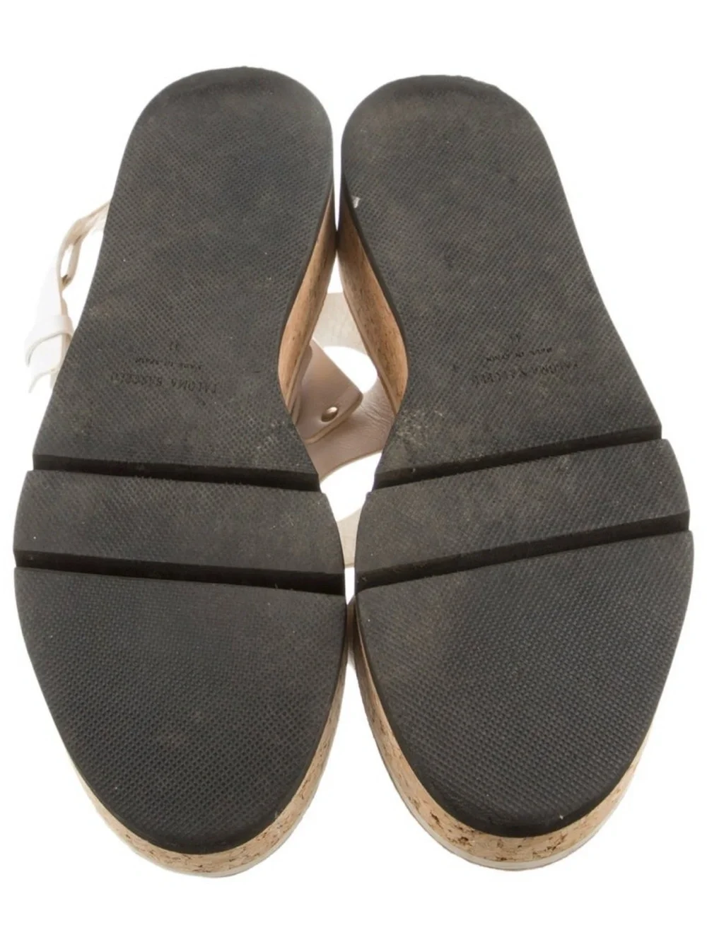 Paloma Barcelo Leather Platform Sandals